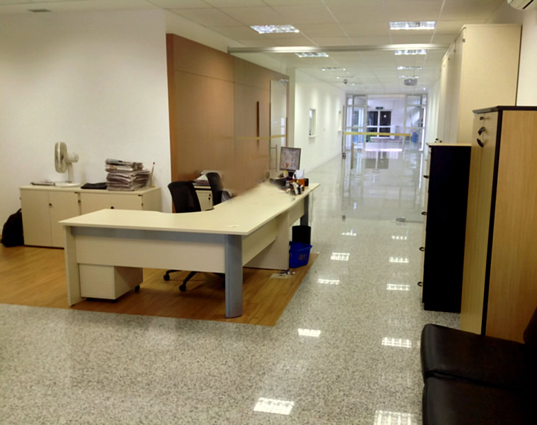 Escola Educação Física e Esporte da USP, SP reforma da GS Construção Civil & Hospitalar